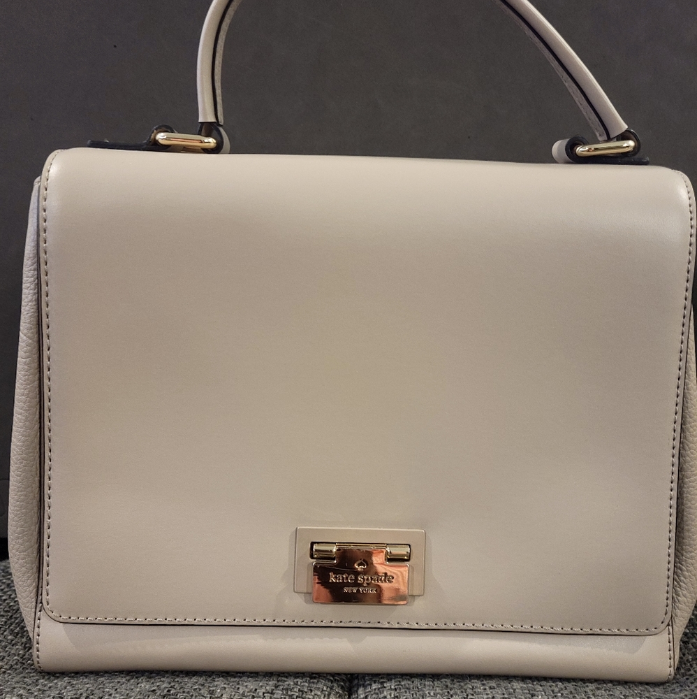 Kate Spade Light Grey Crossbody